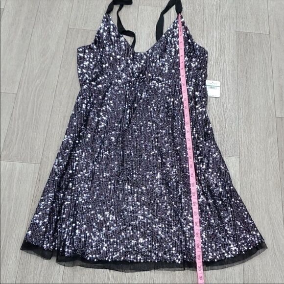 Free People Gold Rush Mini Sequin Mini Night Combo - Picture 9 of 15